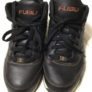 FUBU Men's Black high top size 11 Sneakers